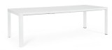 Cumpara ieftin Masa extensibila aluminiu alb Kiplin 180/240x100x77.5 cm