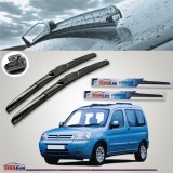 Cumpara ieftin Stergatoare Parbriz TeamCar Hybrid Citroen Berlingo I (1996-2008) Set Fata 550mm+500mm Prindere U