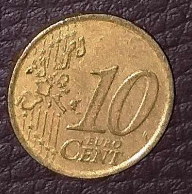 ITALIA 2002 - MONEDA 10 EUROCENTI. VF foto