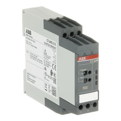 Timer SPDT 0.05s-300h 24-240V AC/DC pentru șină DIN foto