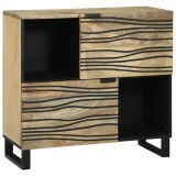 vidaXL Cameră de zi 80x33.5x75 cm Lemn Solid Mango