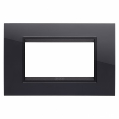 Rama Ornament 4M LUX Gewiss Chorus monocrom negru GW16204YN foto