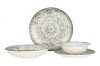Rinart Set de vesela (Medium) - Fade - 24 bucăți - 6 persoane - Porţelan