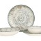 Rinart Set de vesela (Medium) - Fade - 24 bucăți - 6 persoane - Porţelan
