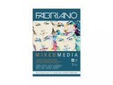 Bloc desen Mix Media, A4, 160 g, 60 file, fara spirala Fabriano