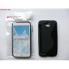 Husa Silicon S-Line Neagra Samsung Ativ S i8750 Protectie Telefon