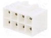 Conector alimentare DC, 0,6kV, 8 pini, seria {{Seria producatorului}}, {{Dimensiune pin}}. JST - B08P-VL