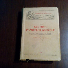 CULTURA PLANTELOR AGRICOLE - L. Kerenyi, Fulger Parvulescu - 1936, 572 p.