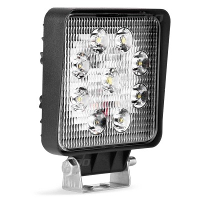 Proiector LED pentru Off-Road, ATV, SSV, culoare 6500K, LED FLOOD,, tensiune 9 &amp;ndash; 36V, dimensiune, 110 x 110 mm foto
