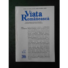 REVISTA VIATA ROMANEASCA (numarul 1-2, anul 2006)