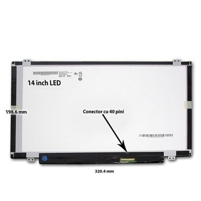 Display Laptop 14&amp;quot; WXGA, AU Optronics B140xW01 V.C, NOU foto