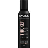 Spuma Modelatoare pentru Densitate - Syoss Professional Performance Thicker Hair Mousse, 250 ml