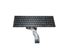 Tastatura Laptop HP Pavilion 255 G7 iluminata negru v2 foto