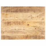 Blat de masă, 80x70 cm, lemn masiv mango, 15-16 mm