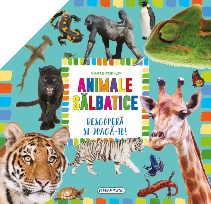 Carte pop-up - animale salbatice