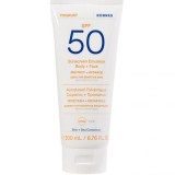 Emulsie de protecție solară cu iaurt Korres pentru corp și față SPF50 200 ml