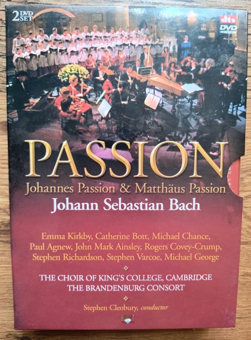 2 x DVD Bach &ndash; Passion (Johannes Passion &amp; Matth&auml;us Passion)