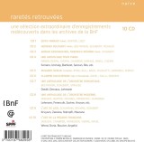 Les Collections sonores de la Bibliotheque National de France (10CDs Box Set) | Various Artists