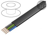 Cablu PVC Flach 5G2.5mm2 Neecranat 450V/750V Cu
