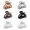 Clame Păr Femei, Model Semicerc, Set 6 Bucăți, Multicolor, 4.5cm