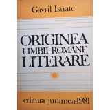 Originea limbii romane literare