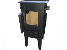 Soba Godin Super Economic 5kW &ndash; &icirc;ncălzire rapidă pentru spații mici, construcție din oțel rezistent