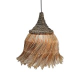 Cumpara ieftin Lustra Arupade lemn abaca culoare naturala 35x35x50+ cm