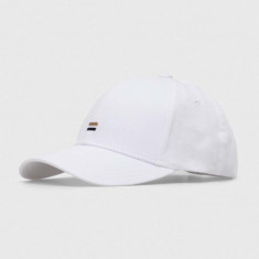 BOSS șapcă de baseball din bumbac culoarea alb, uni 50495128