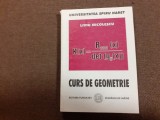 LIVIU NICOLESCU CURS DE GEOMETRIE LIVIU NICOLESCU