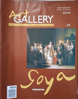 REVISTA ART GALLERY NR.26 GOYA-EDITOR PETROS KAPNISTOS-250364 foto