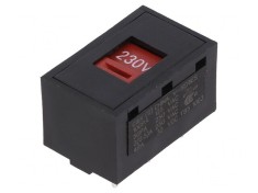 Comutator glisant DPDT 10A/125VAC 4A/30VDC ON-ON THT