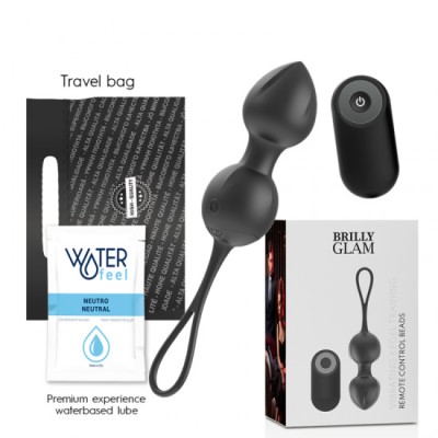 BRILLY GLAM - VIBRATING KEGEL BEADS REMOTE CONTROL foto