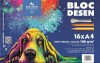 Bloc desen A4, 180g 16 coli Animale Koh-I-Noor