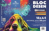 Bloc desen A4, 180g 16 coli Animale Koh-I-Noor