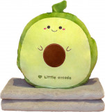 Set Perna + Patura, model avocado, dimensiuni 80 x 100 cm, Oem