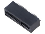 Conector de margine PIN 40 1mm Gold Flash SMT SAMTEC pentru PCB