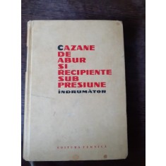 CAZANE DE ABUR SI RECIPIENTE SUB PRESIUNE, INDRUMATOR
