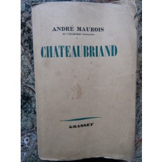 ANDRE MAUROIS CHATEAUBRIAND - PARIS 1938