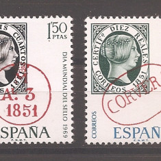 Spania 1969 - Ziua Mondială a timbrului, MNH