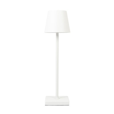 Resigilat : Lampa de masa PNI LT03 3.5W, cu acumulator, incarcare USB, culoare alb foto