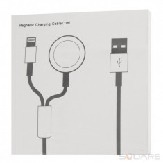Incarcatoare iWatch Magnetic Charging Cable (1.0m) 2 in 1