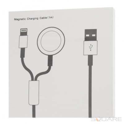 Incarcatoare iWatch Magnetic Charging Cable (1.0m) 2 in 1 foto