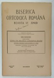 BISERICA ORTODOXA ROMANA , REVISTA SF. SINOD , NR. 7- 8 , 1936