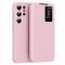 Husa pentru Samsung Galaxy S22 Ultra 5G S908, Techsuit, SmartView, Roz