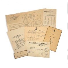 Col. Stamatiade Felix, colecție de documente de la mesele Cavalerilor Ordinului &bdquo;Mihai Viteazul&rdquo;, 1937