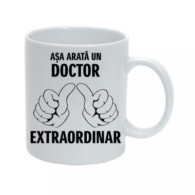 Cana personalizata Asa arata un Doctor foto