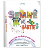 Semne pe hartie. Caiet de scriere, clasa pregatitoare