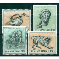 San Marino 1971 - Etruscan Art, serie neuzata