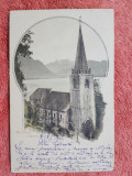 Carte postala, Biserica din Montreux, 1902