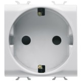 Priză Schuko 2M 16A alb Chorus &ndash; GEWISS | GW10241